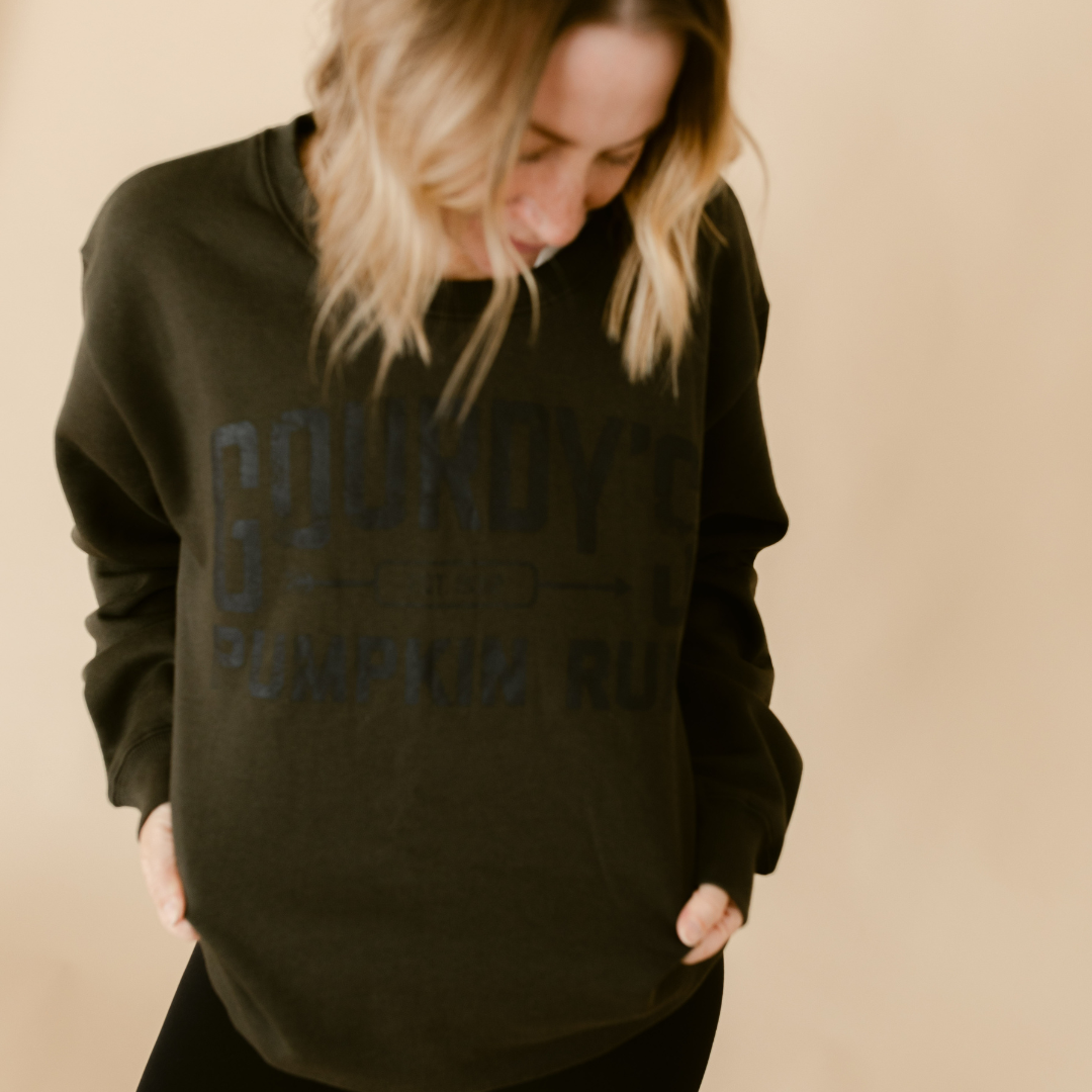 Crewneck Sweater in Deep Pine