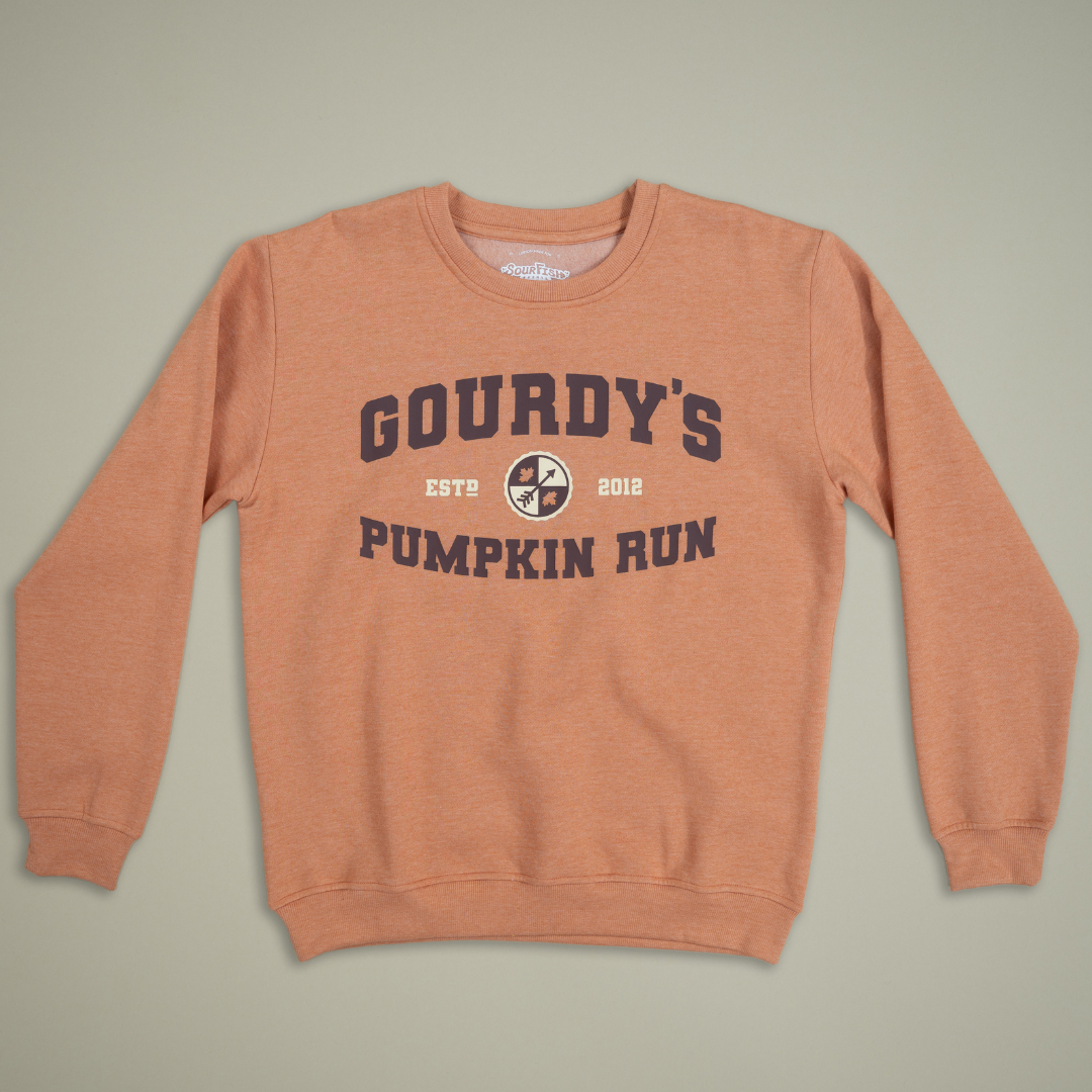 Crewneck Sweatshirt in Burnt Orange